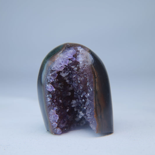 Deep Purple Uruguay Amethyst Druzy Point - 53g — one-of-a-kind natural crystal, product image 1 of 9.