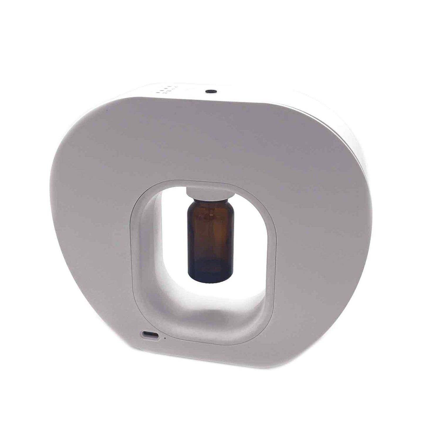 Polished Dry Aromatherapy Diffuser - Nebulizer - USB-C - No Water Required featuring natural patterning and unique variations - Luna Panther