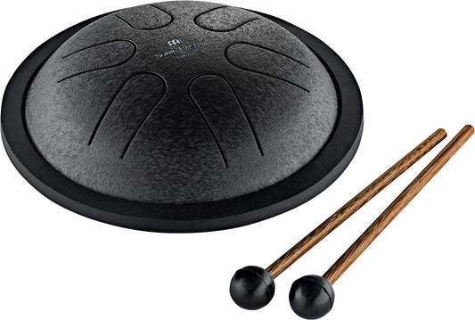 MEINL Sonic Energy Mini Steel Tongue Drum 6" - C Major/6 Notes/440 Hz - Black at Luna Panther
