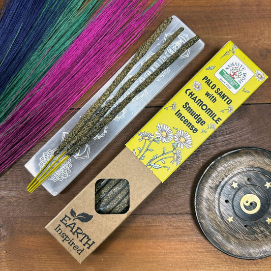 Earth Inspired Smudge Incense - Chamomile - Luna Panther