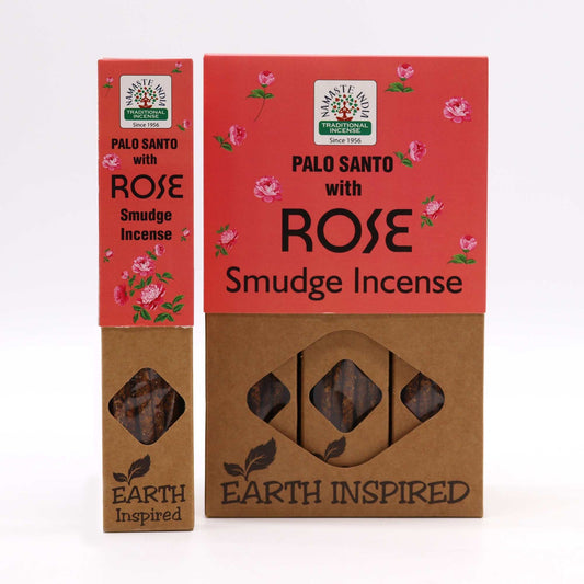 Earth Inspired Smudge Incense - Rose - Luna Panther