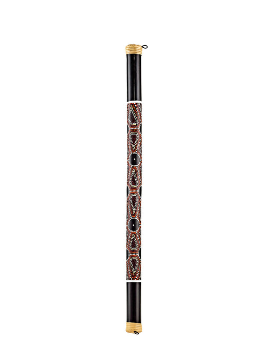 MEINL Sonic Energy Bamboo Rainstick Large - Dot Painted/Black at Luna Panther