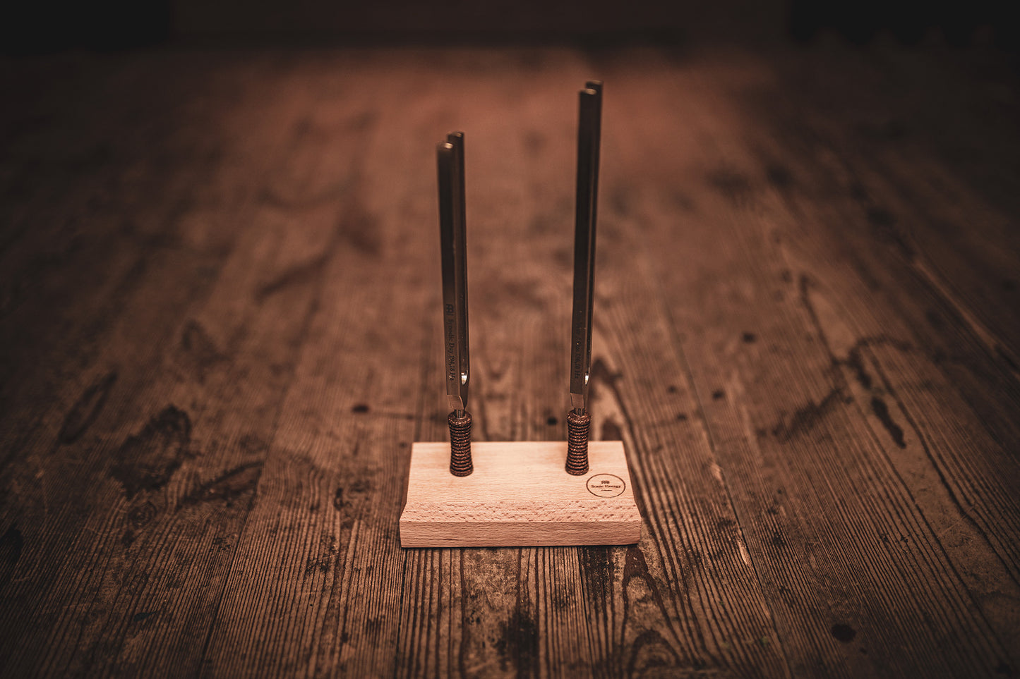 MEINL Sonic Energy Planetary Tuned Therapy Tuning Fork Day and Night Set - 2 pcs. detail view 2 at Luna Panther