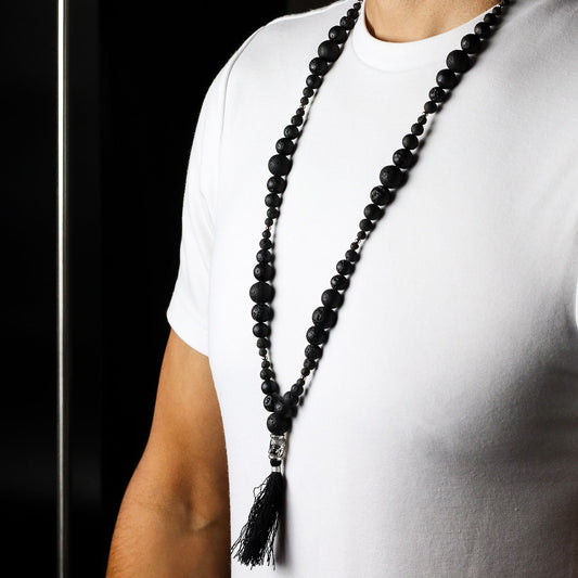 Essence of the Volcano Necklace - Grounding Energy - Luna Panther