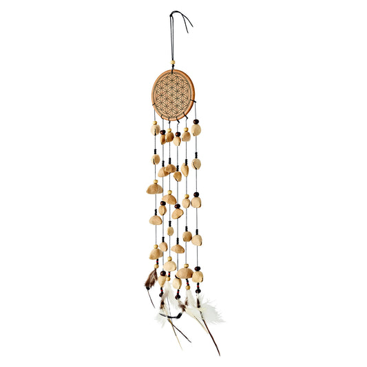 MEINL Sonic Energy Flower of Life Kenari Chimes Small - 6 Cords at Luna Panther