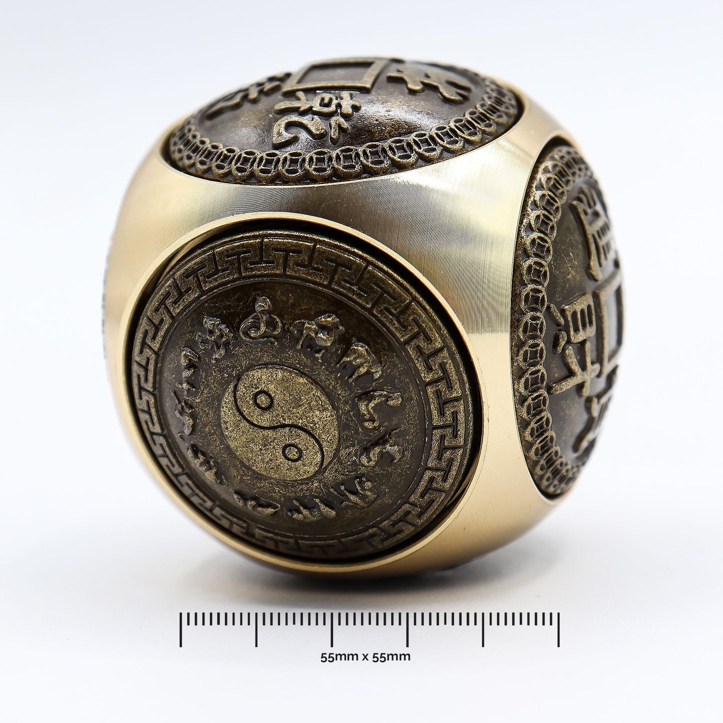 Feng Shui Fortune - Large Wealth Dice - Rounded - Luna Panther