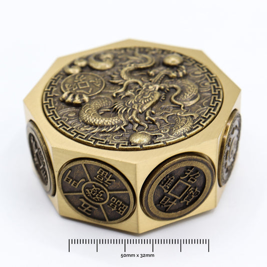 Feng Shui Fortune - Lucky Cat & Dragon - Protection & Prosperity - Luna Panther