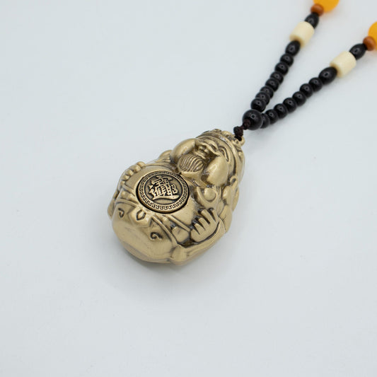 Feng Shui Hanging - God of Wealth - Luna Panther alternate view
