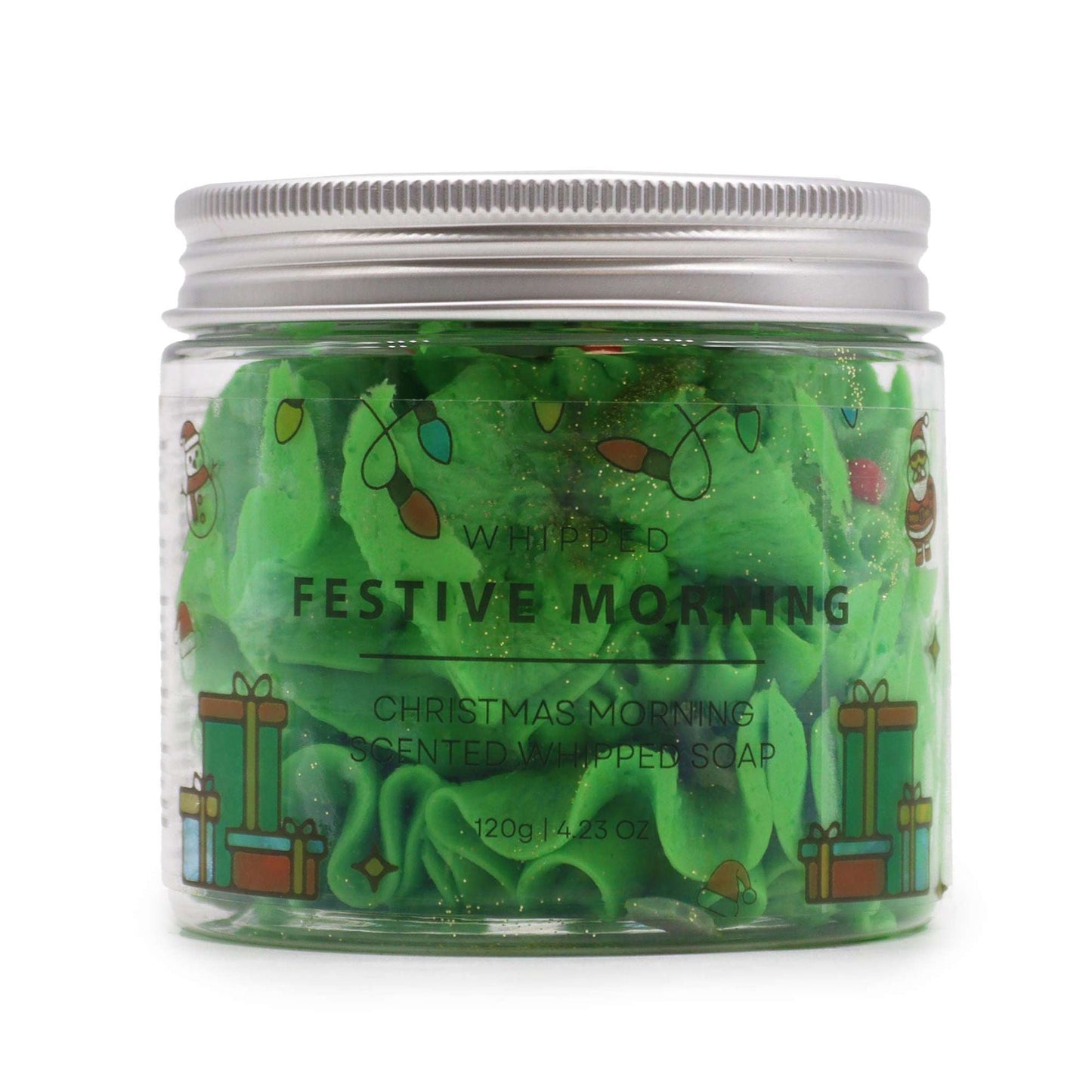 Festive Morning Whipped Soap 120 g — bath & body, image 4 of 4.