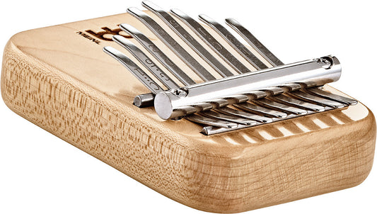 Meinl Sonic Energy Solid Kalimba - 8 notes, maple detail view 2 at Luna Panther alternate view