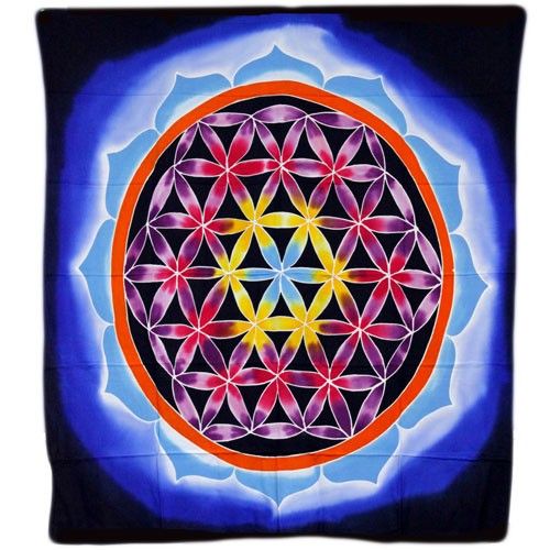 Flower of Life and Love 107x103cm - Luna Panther