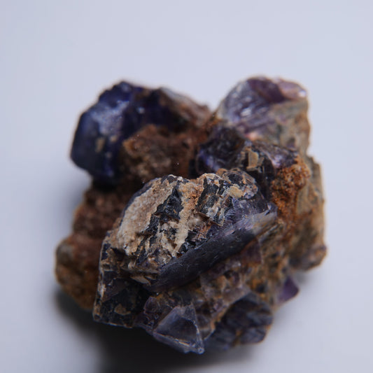 Fluorite from Givet, Ardennes, France - 55.19g - Luna Panther