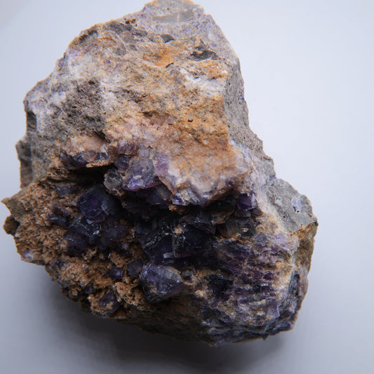 Fluorite from Mill Dam Mine, near Stoney Middleton, UK - 668g - Luna Panther alternate view
