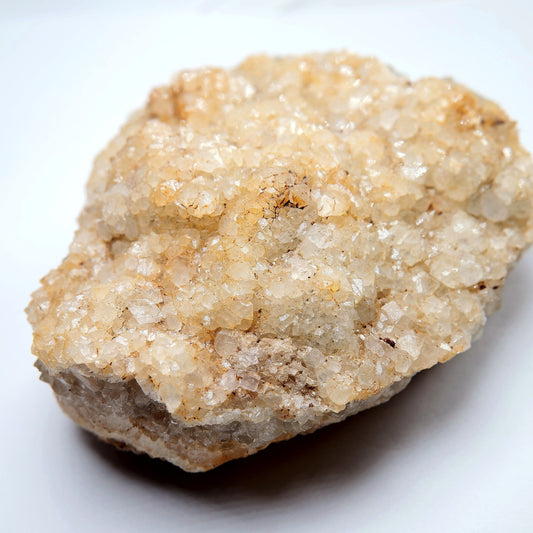 Fluorite with Quartz Crystals on Matrix - 561g - Luna Panther