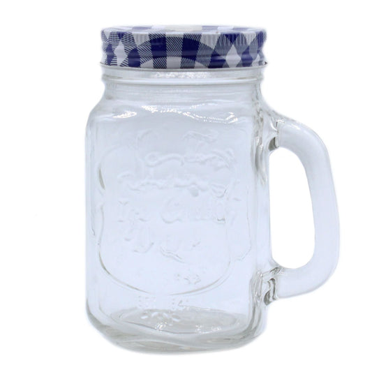 Funky Mason Jar - Ice Cold - Clear - Luna Panther