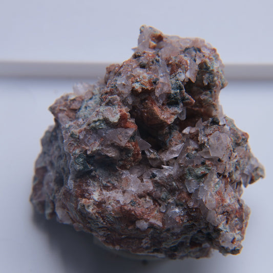 Galena, Calcite & Cerussite from Judkins Quarry, Nuneaton, Warwickshire - 21.62g - Luna Panther