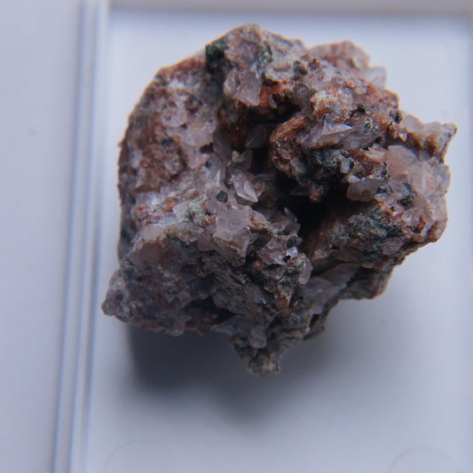 Galena, Calcite & Cerussite from Judkins Quarry, Nuneaton, Warwickshire - 21.62g - Luna Panther alternate view