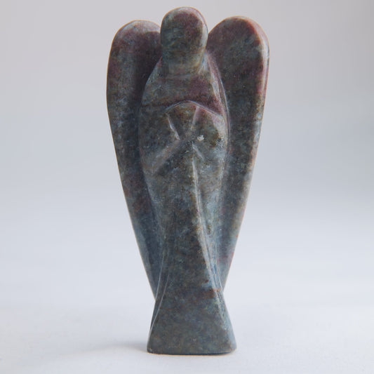 Garnet Angel Carving 79g 80mm - Luna Panther