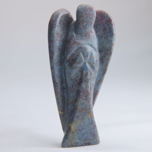 Garnet Angel Carving 83g 80mm - Luna Panther alternate view