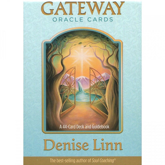 Polished Gateway Oracle Cards Tarot featuring natural patterning and unique variations - Luna Panther