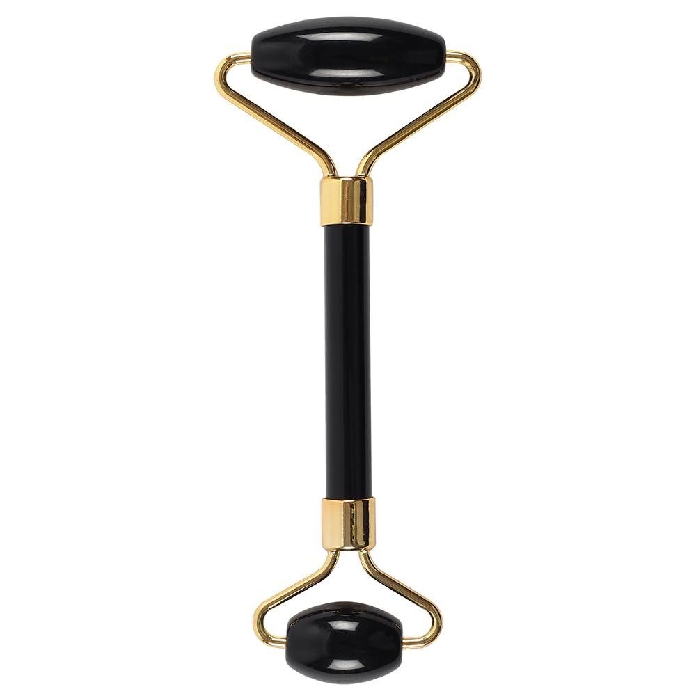 Gemstone Face Roller - Black Obsidian - Luna Panther