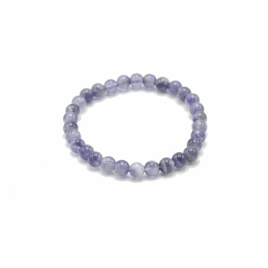Gemstone Manifestation Bracelet - Amethyst - Calmness - Luna Panther