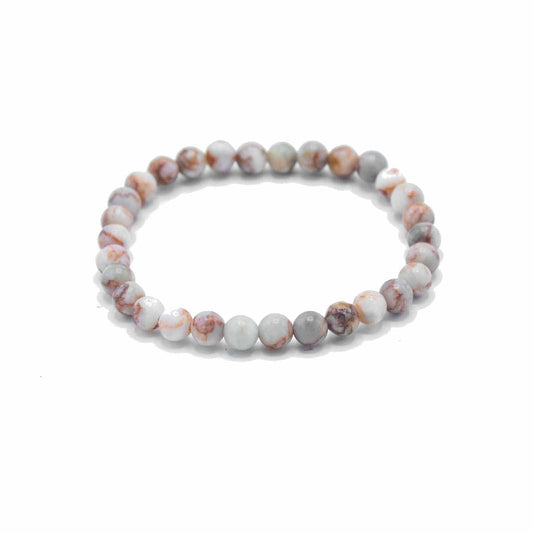 Gemstone Manifestation Bracelet - Blood Spider Stone - Family Bonds - Luna Panther