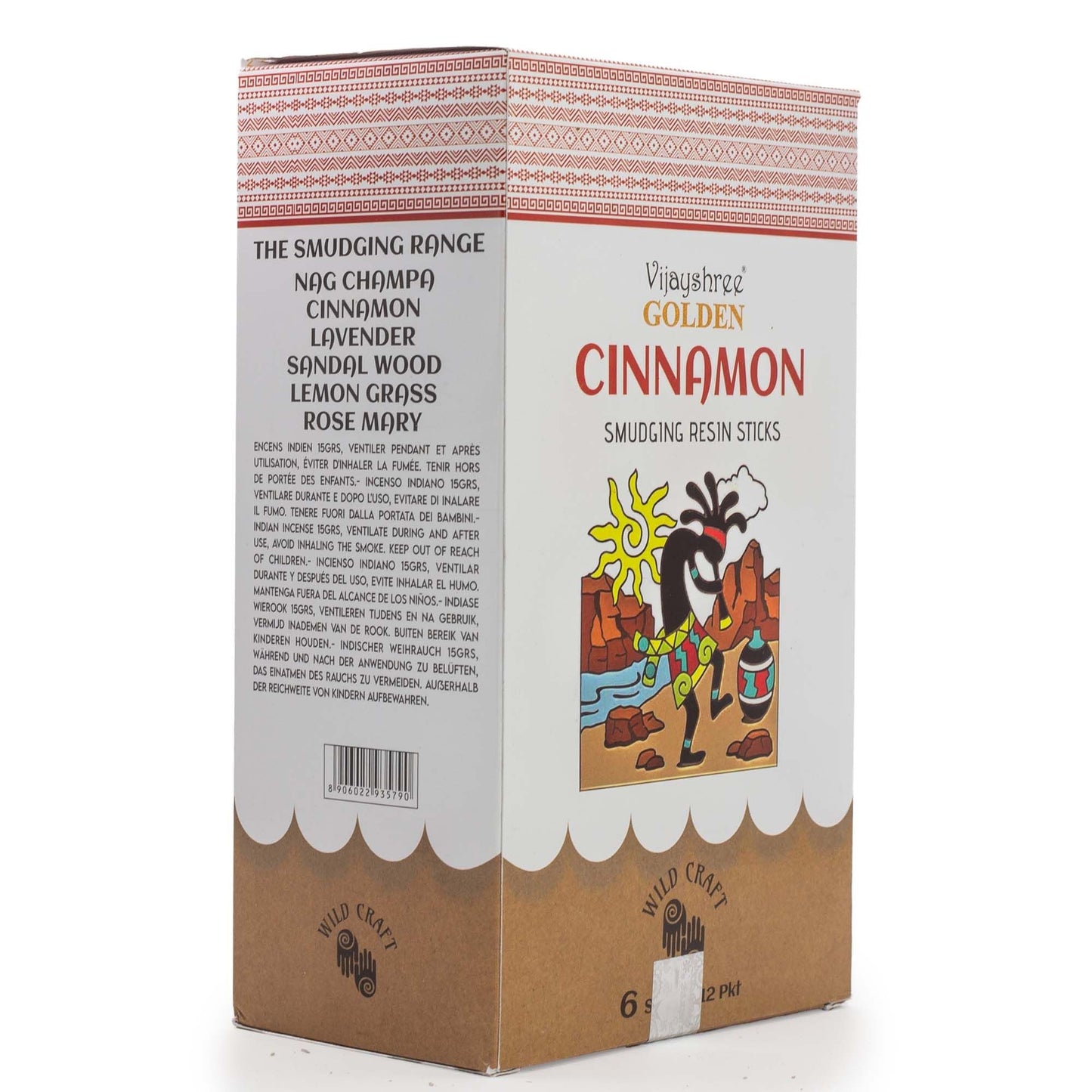Golden Cinnamon Smudging Resin Sticks - 30g - Luna Panther