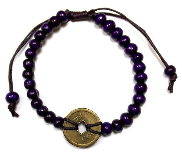 Good Luck Feng - Shui Bracelets - Purple - Luna Panther