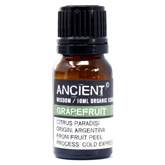 Polished Grapefruit Organic Essential Oil 10ml featuring natural patterning and unique variations - Luna Panther