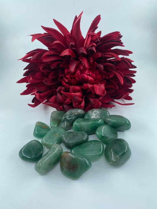Polished Green Chalcedony - Tumble Stone featuring soft translucent tone and smooth polish - Luna Panther