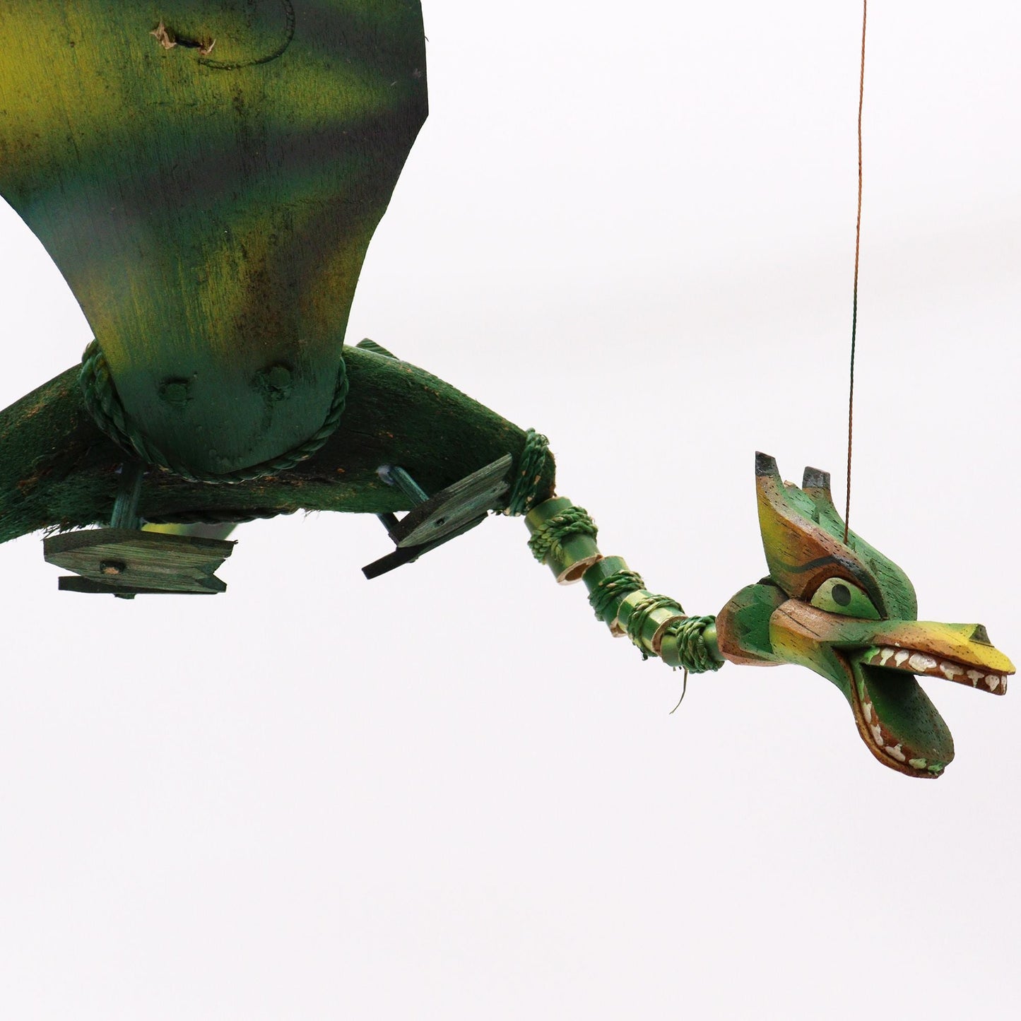 Green Coconut Dragon Mobile 37cm - Luna Panther