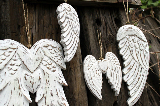 Hand Crafted Angel Wing - 30cm - Luna Panther alternate view