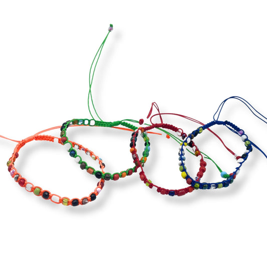 Handmade Friendship Bracelets - Tiny Forever Beads (asst) - Luna Panther alternate view