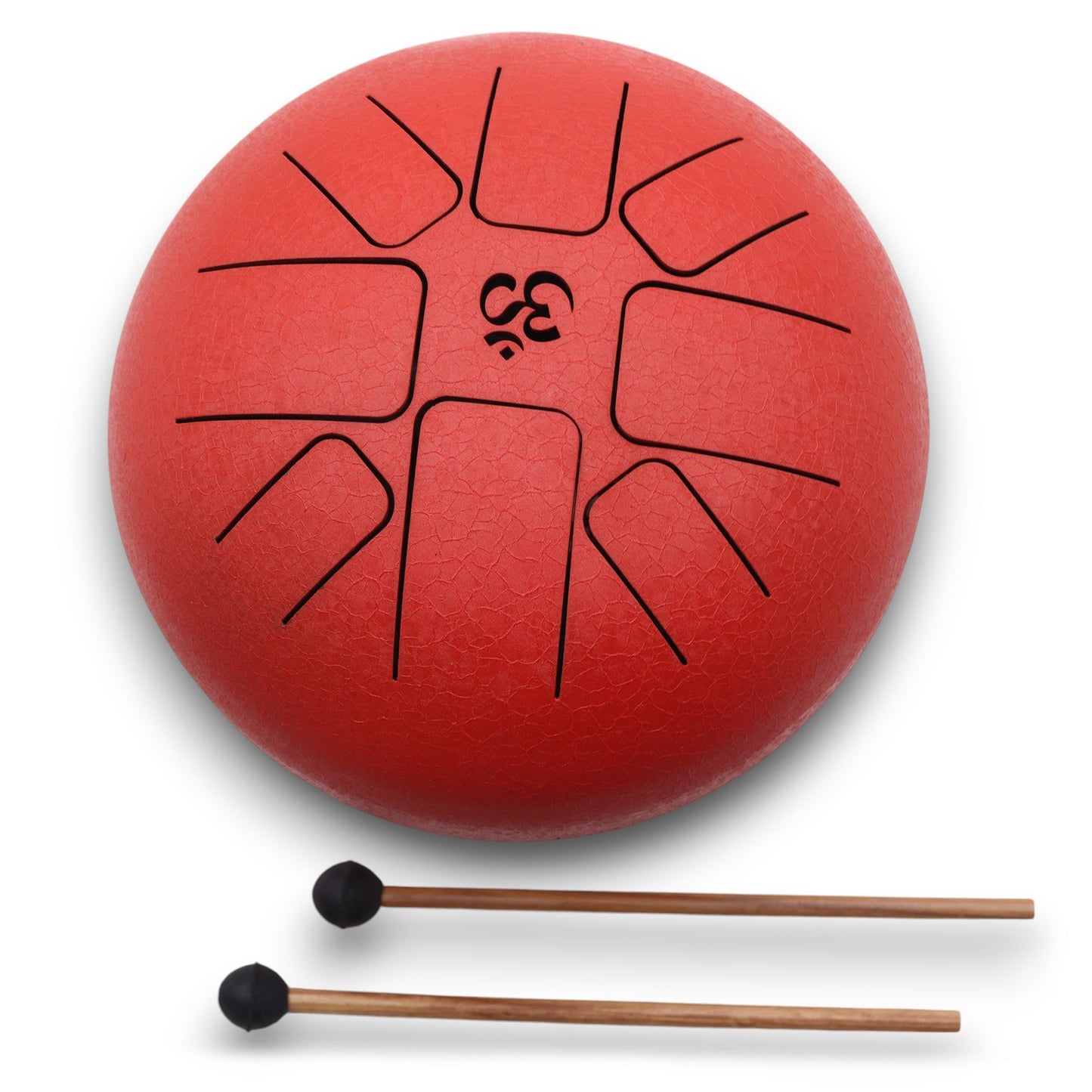 Large Hapi Drum - 8-Tone Red - 22x16cm at Luna Panther