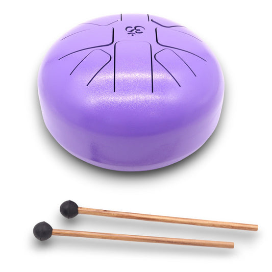 Large Hapi Drum - 8-Tone Violet - 22x16cm at Luna Panther