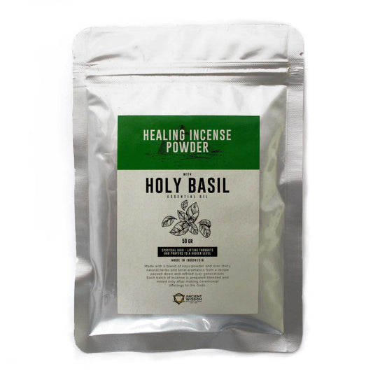 Healing Incense Powder - Holy Basil 50gm - Luna Panther alternate view