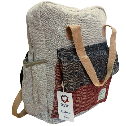 Hemp Adventure Backpack - Kathmandu - Luna Panther