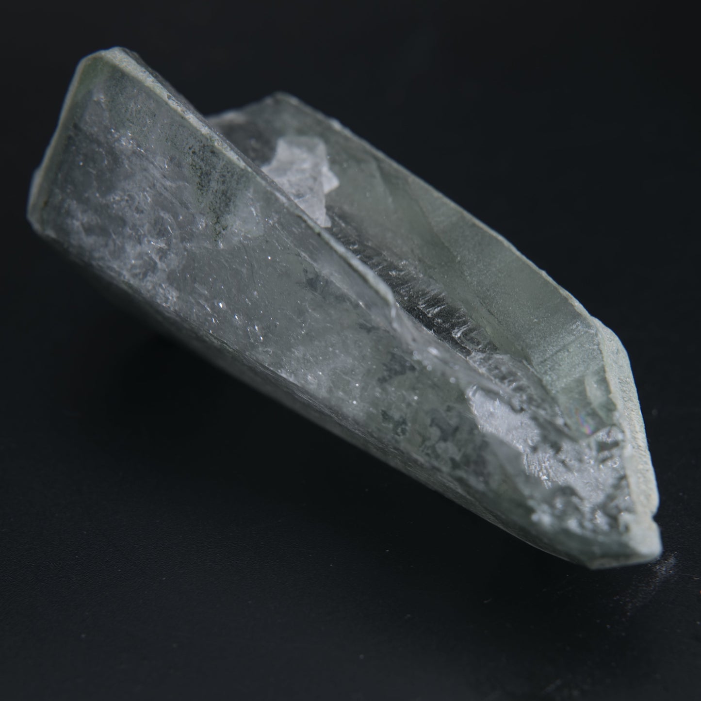Himalayan Clear Quartz With Chlorite Inclusions 133g - Luna Panther