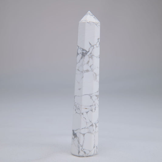 Howlite Point 107mm 75g - Luna Panther alternate view