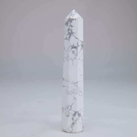 Howlite Point 107mm 75g - Luna Panther