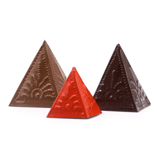Incense Powder Mould Set - Light Brown Dark Brown Orange - Luna Panther