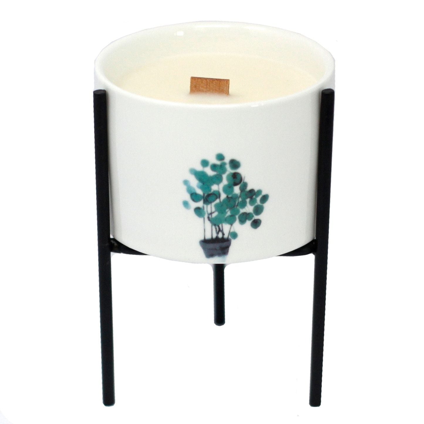 Iron Botanical Candle Holder - Luna Panther