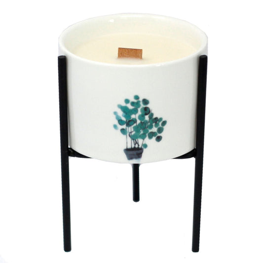 Iron Botanical Candle Holder - Luna Panther alternate view