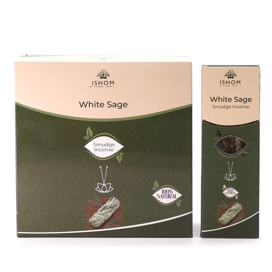 Ishom Smudge Incense - White Sage - Luna Panther