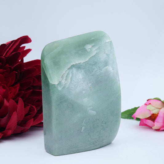 Jade Serpentine Freeform — 297 g - Luna Panther
