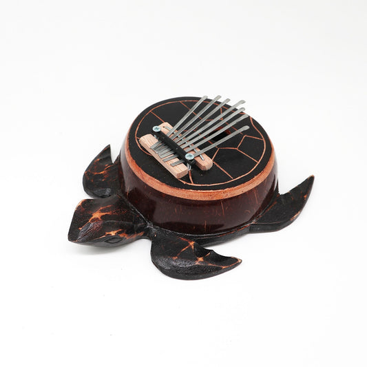 Kalimba Antique Turtle Coconut - Luna Panther