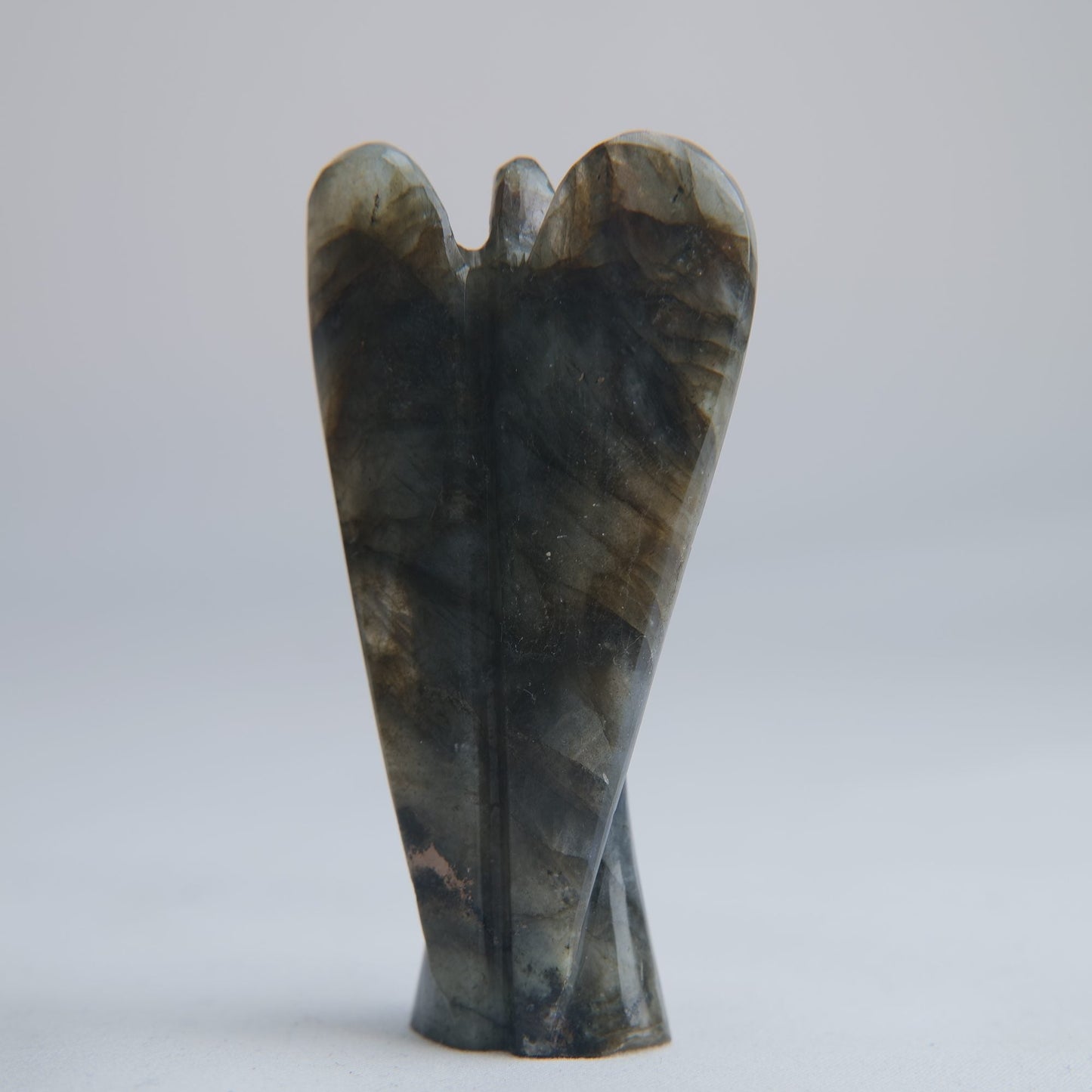 Labradorite Angel Carving 60g 80mm - Luna Panther
