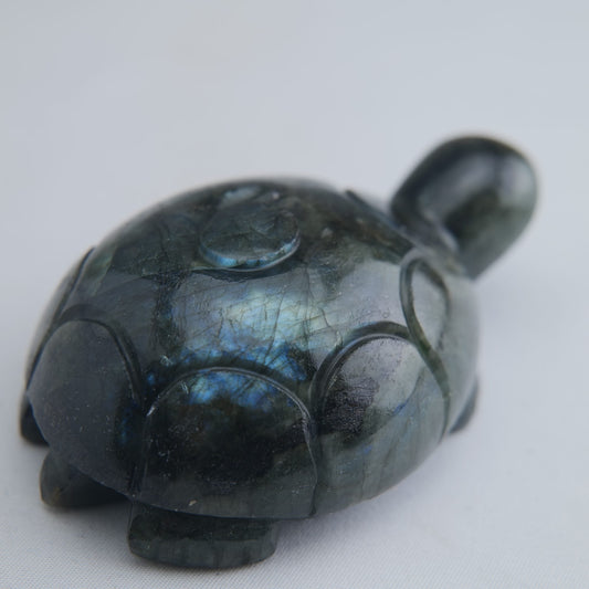 Labradorite Turtle 172g 90mm - Luna Panther