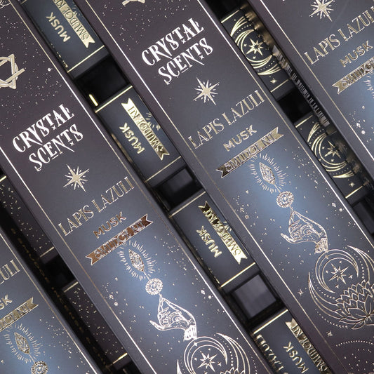Lapis Crystal Scents Smudge Incense - Musk - Luna Panther alternate view